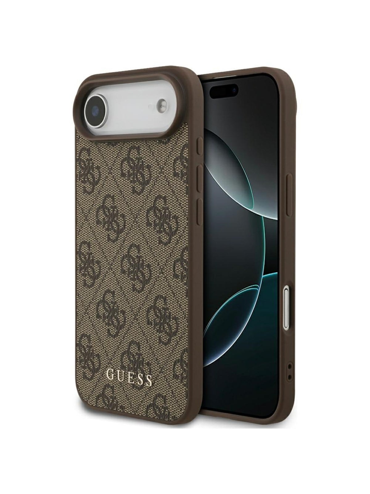 GUESS 4G Classic Case for iPhone Air - Brown