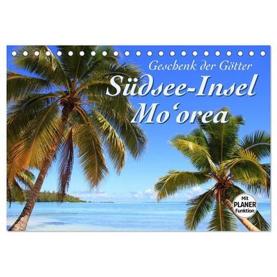 Südsee-Insel Mo'orea (Tischkalender 2027 DIN A5 quer), CALVENDO Monatskalender