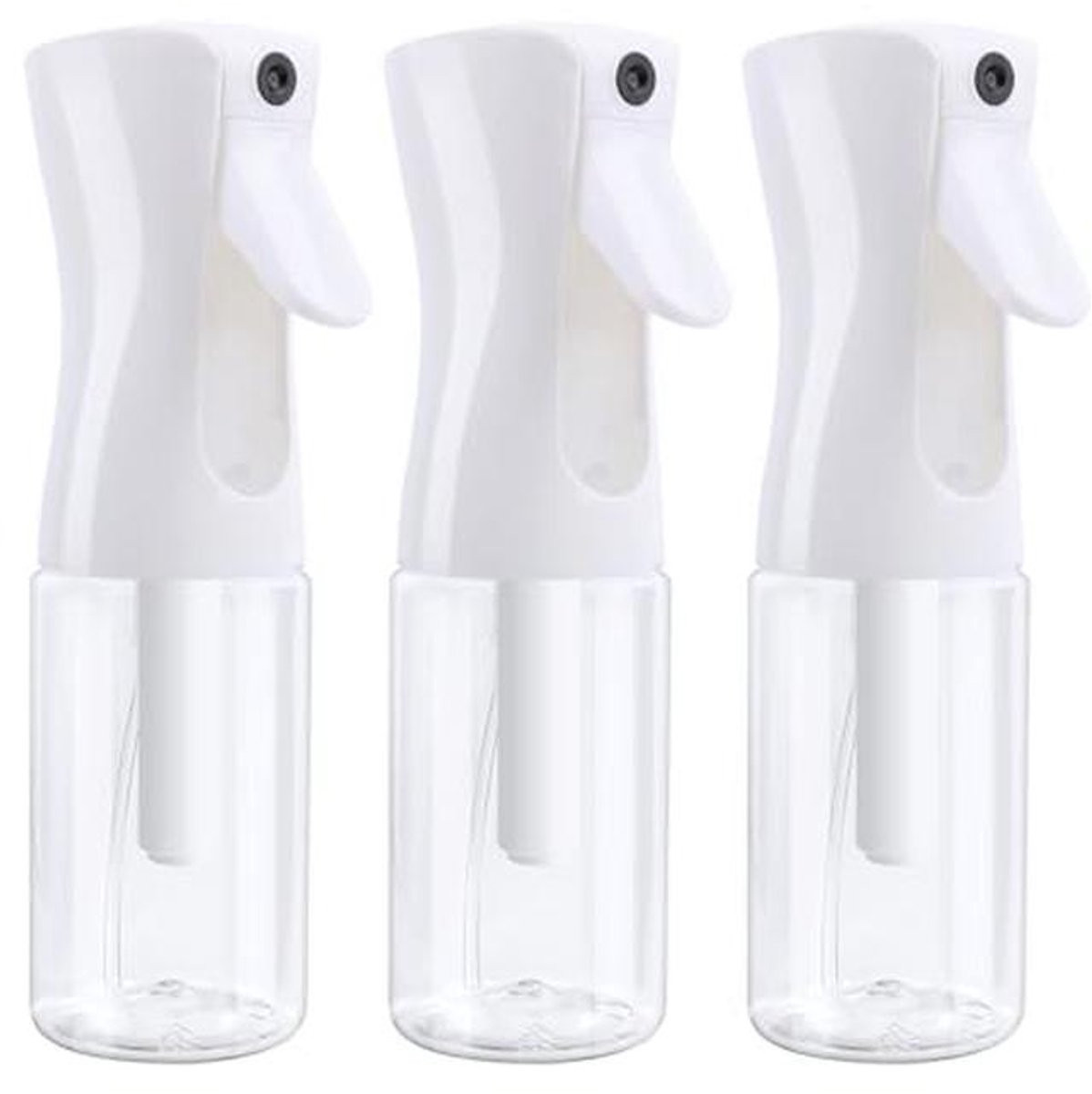 3 Stuks Waterspuitflessen 200 ml - Navulbare Professionele Spuitflessen voor Huidverzorging en Reiniging