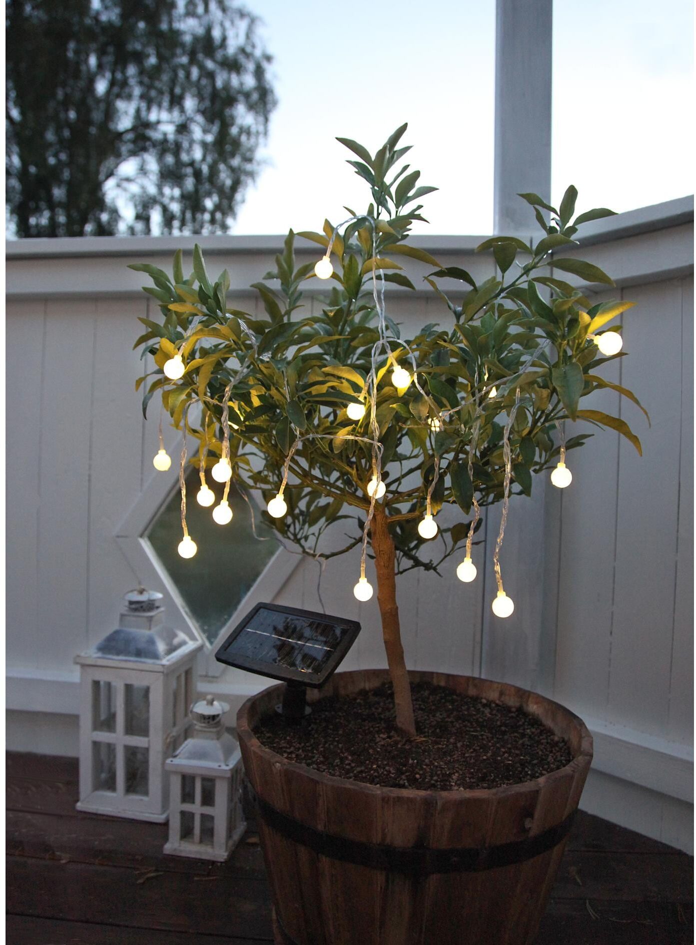 LED-Lichterkette "Star Trading Lichterkette Globini 475 cm", weiß, neutral, Lichterketten, LED-Lichterkette weiß, neutral Einheitsgröße