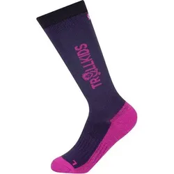 TROLLKIDS Kids Ski Socks, Größe 26 in Lila Lila