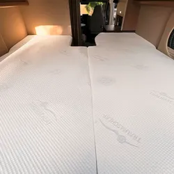Bettwaren-Shop Traumschlaf Premium Gelschaum Topper passend für Malibu Van 640 ab Modelljahr 22/23 / 2-teiliges Set