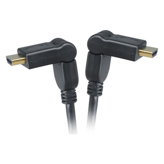 Akasa HDMI, HDMI-Kabel HDMI Typ A (Standard) (2 m) (AK-CBHD11-20BK)