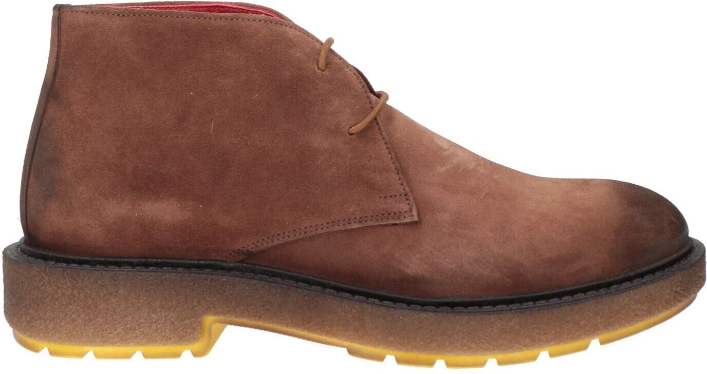 Wow Botines de caña alta Hombre Marrón 40 Hombre