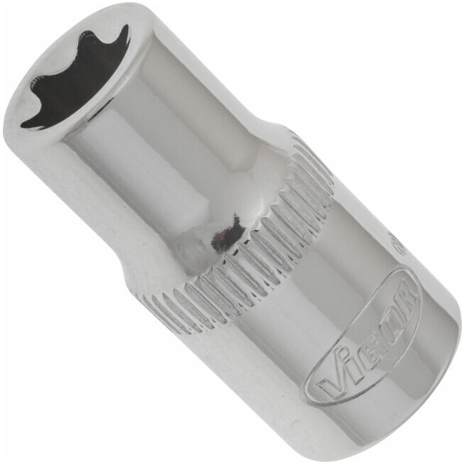 VIGOR Douille à empreinte TX mâle 6,3 mm (1/4