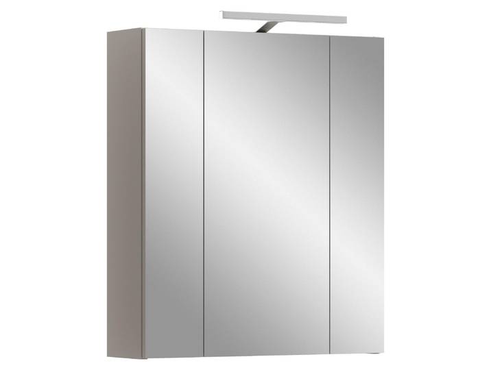 xonox.home Spiegelschrank inkl. Beleuchtung Ice Kaschmir Melamin/ Spiegelglas B/H/T: 60x70x18 cm