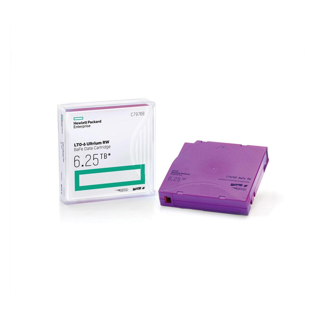 HPE LTO-6 Ultrium 6.25TB - 20pack (LTO-6 Ultrium, 2500 GB) (C7976AH)