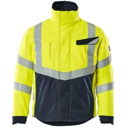 MASCOT Winterjacke MULTISAFE Hi-vis Gelb / Schwarzblau Hi-vis Gelb / Schwarzblau M - 19835-217-17010-M - Hi-vis Gelb / Schwarzblau