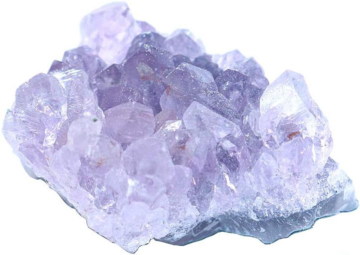Amethist Healing Crystal Cluster met onregelmatige vorm voor Reiki en natuurlijke decoratie
