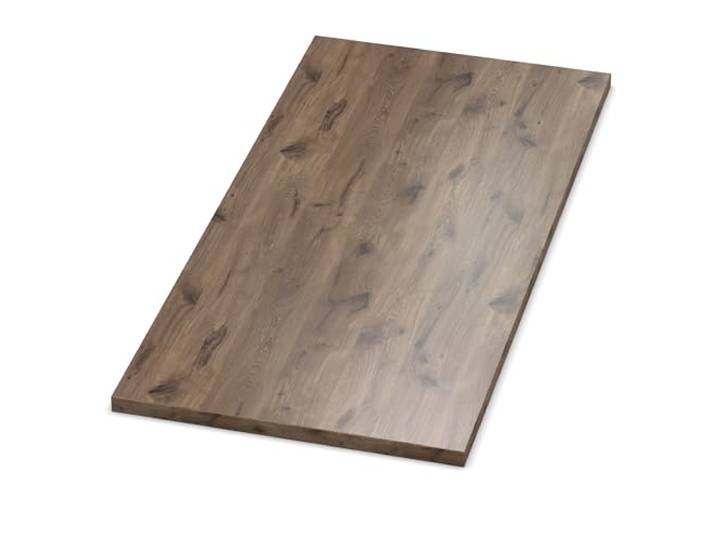 AUPROTEC Tischplatte 19mm Eiche Castell 2000 mm x 900 mm Holzplatte Dekor Spanplatte mit 2mm ABS Kante Auswahl: 200x90 cm