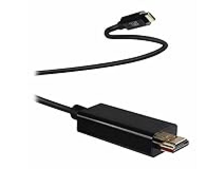 T'nB - Câble USB C vers HDMI 4K, 2m, Diffusion Smartphone et Tablette Connexion USB Type-C vers TV HDMI, Vidéo UHD et HD, idéal pour Streaming, Films, Séries, Photos et Présentations