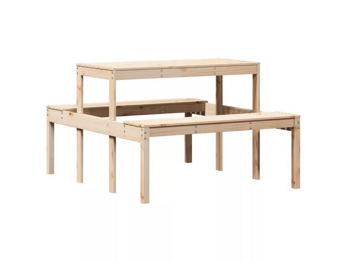 VidaXL - Picknicktisch kiefernholz, One Size, Braun