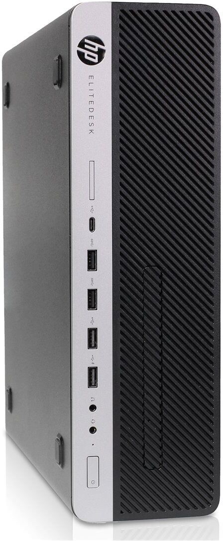 HP EliteDesk 800 G4 SFF PC Computer Intel i5-8400 Ram 8GB DDR4 SSD 240GB (Ricondizionato Grado A)