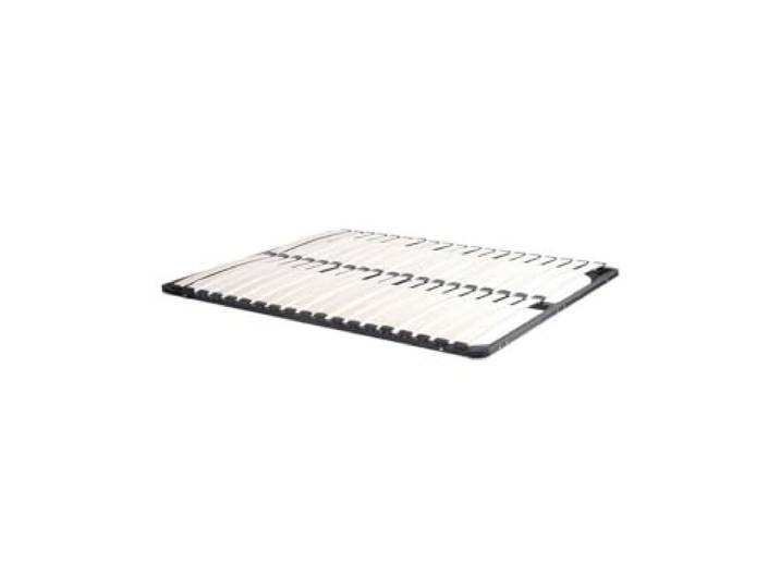 Vente-unique - Lattenrost 1 Person Kalista - Metall Schwarz Gutes Preis-Leistungs-Verhältnis Einbaubar