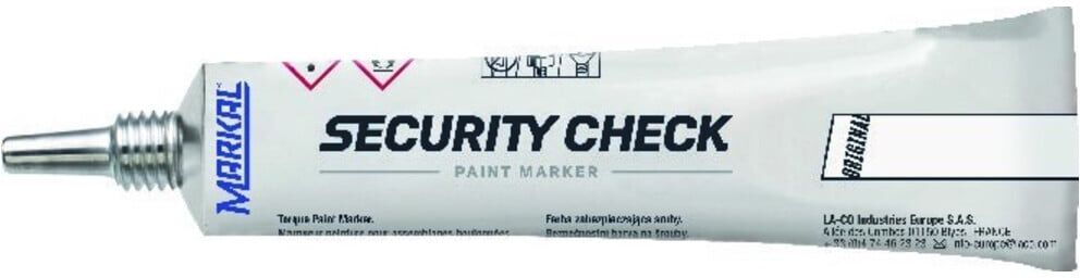Markal Schraubensicherungsmarker Security Check, 50 ml, Schreibfarbe: Y (96669)