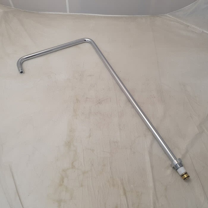 Steinberg upper shower bar for shower set 100.2770