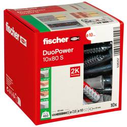 Fischer 538257 DUOPOWER 10x80 S LD 2-Komponenten-Dübel 80 mm 10 mm 10 St.