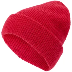 Tchibo - Strickmütze - rot