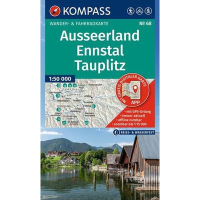 KOMPASS Wanderkarte 68 Ausseerland, Ennstal, Tauplitz 1:50.000, Sonstige von , KOMPASS Freytag & Berndt, 978-3-99154-409-8