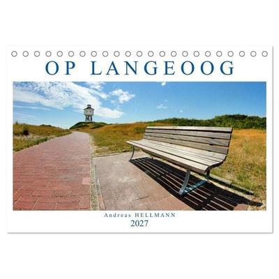 OP LANGEOOG (Tischkalender 2027 DIN A5 quer), CALVENDO Monatskalender