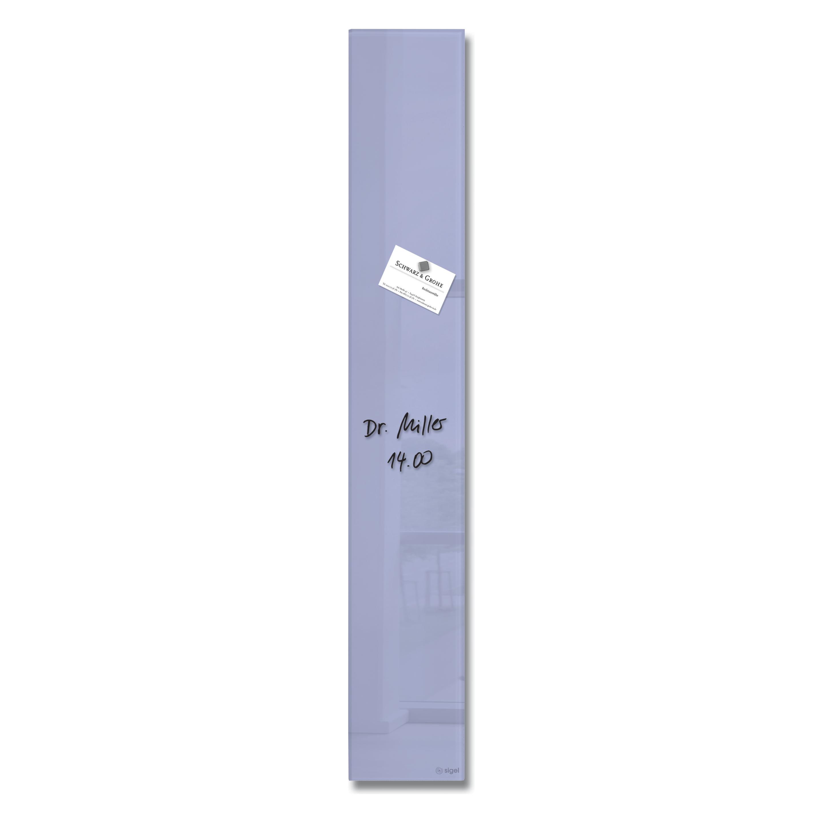 Sigel Glas-Magnetboard Artverum (Magnettafel, 12 x 78 cm) (GL109)