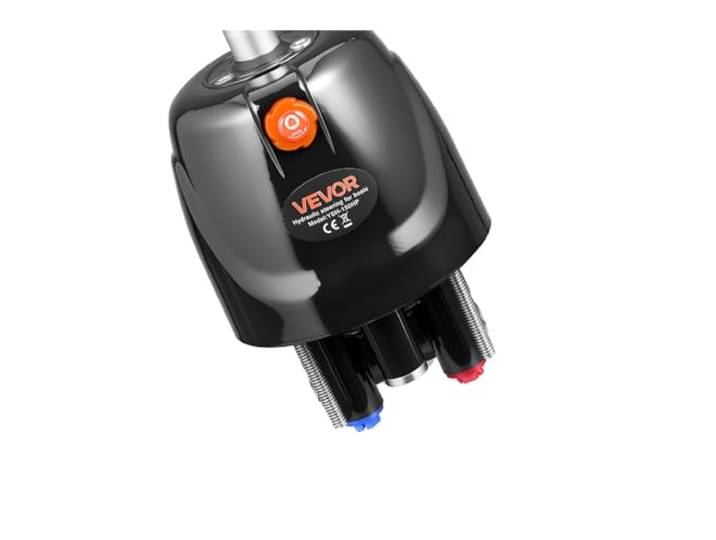 VEVOR Pompe Direction Hydraulique Hors-bord 150 hp Système Direction Hydraulique Bateau 6\,9 MPa pour Moteurs Hors-bord Bateaux Pêche\, Boîtier Alliage Alu\, Clapet Anti-retour\, Joint Arbre Remplaçable