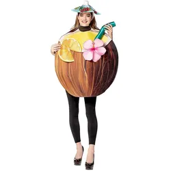Rasta Imposta Kokosnuss Cocktail Kostüm (One Size)