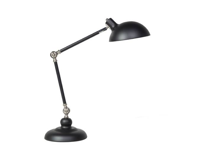 Lampe de bureau réglable métal noir