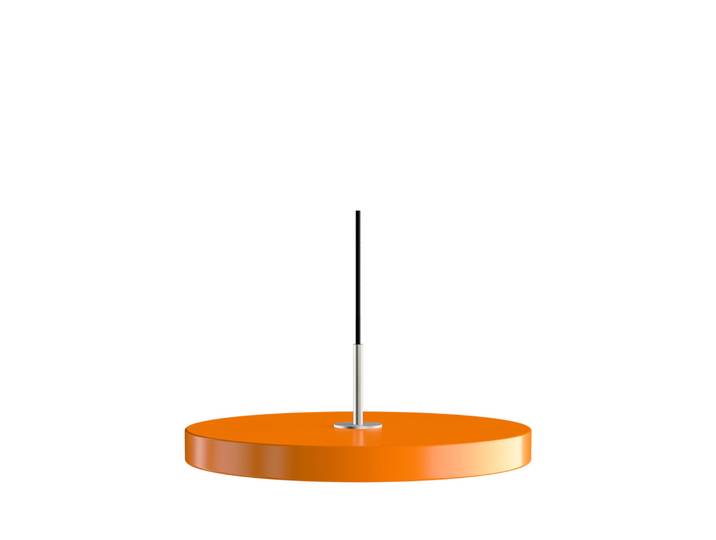 Suspension Asteria Plus, Ø 43 cm, orange/acier - UMAGE - Salon / séjour - Métal
