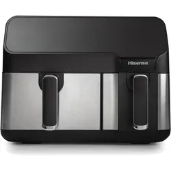 Hisense HAF2900D Unabhängige Doppel-Luftfritteuse, Fritteuse, Schwarz