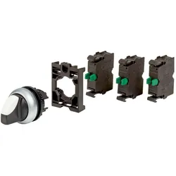 Eaton M22-WRK-3K10-BVP Wahlschalter Frontring Kunststoff Knebel Schwarz 1 St., Schalter + Taster, Schwarz