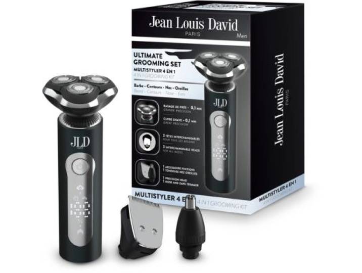Jean Louis David - Tondeuse Barbe Ultimate Grooming Set 4 En 1