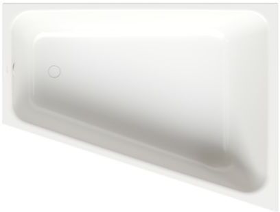 Bette BetteSpace L Badewanne 1142-440 170x130x42cm, Ecke rechts, snow