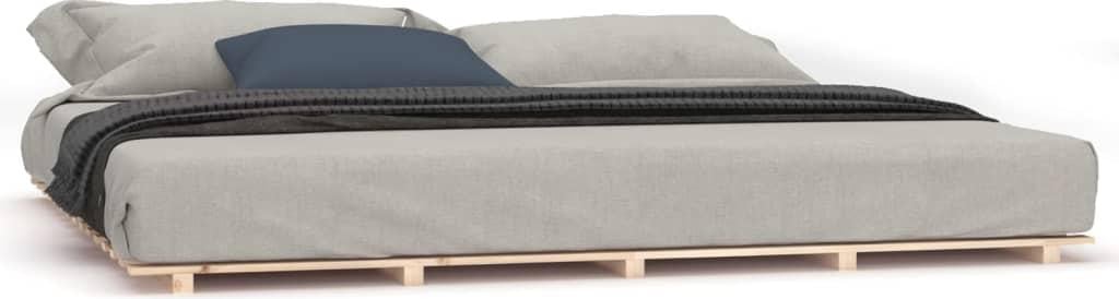 vidaXL Massief houten bed van grenenhout 180x200 cm