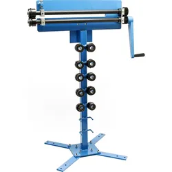 Wiltec, Schraubstock + Zwinge, Biegemaschine und Fuss 1,2/1,8mm Sickenmaschine Blechbearbeitung Sicken