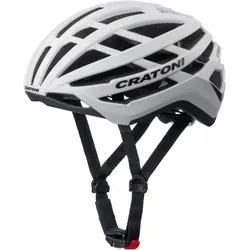 Cratoni C-Vento Rennrad Helm white glossy-matt