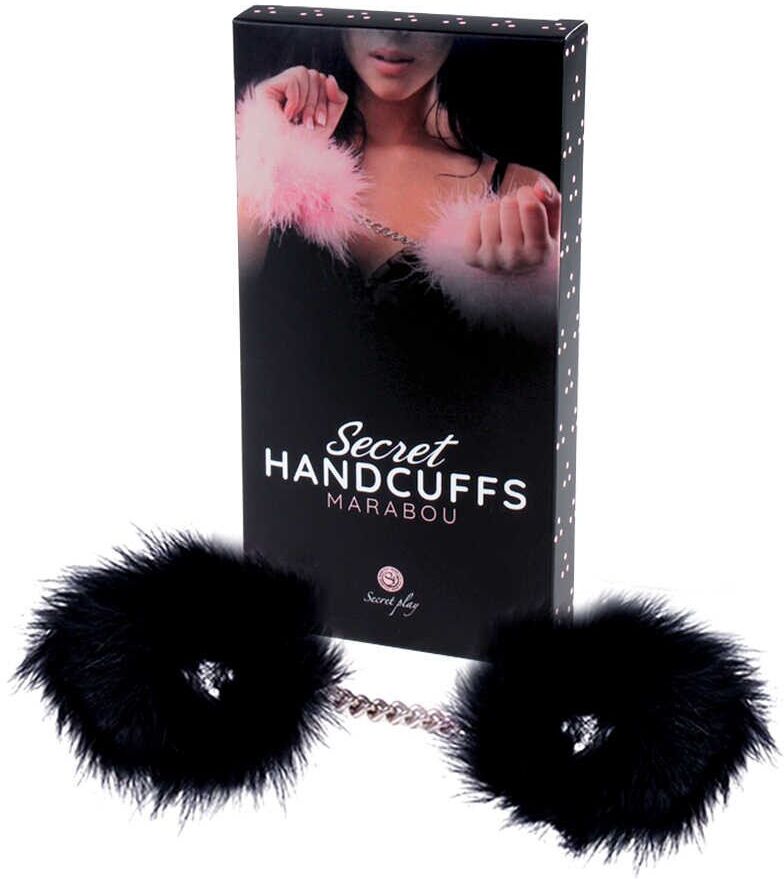 Menottes plumes secret play - Noir