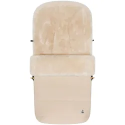 babycab Winterfußsack Lammfell Lille für Kinderwagen, Buggy, natur