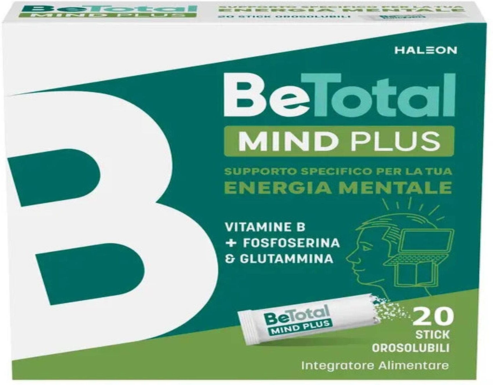 BE-TOTAL Mind Plus  20 Bustine 