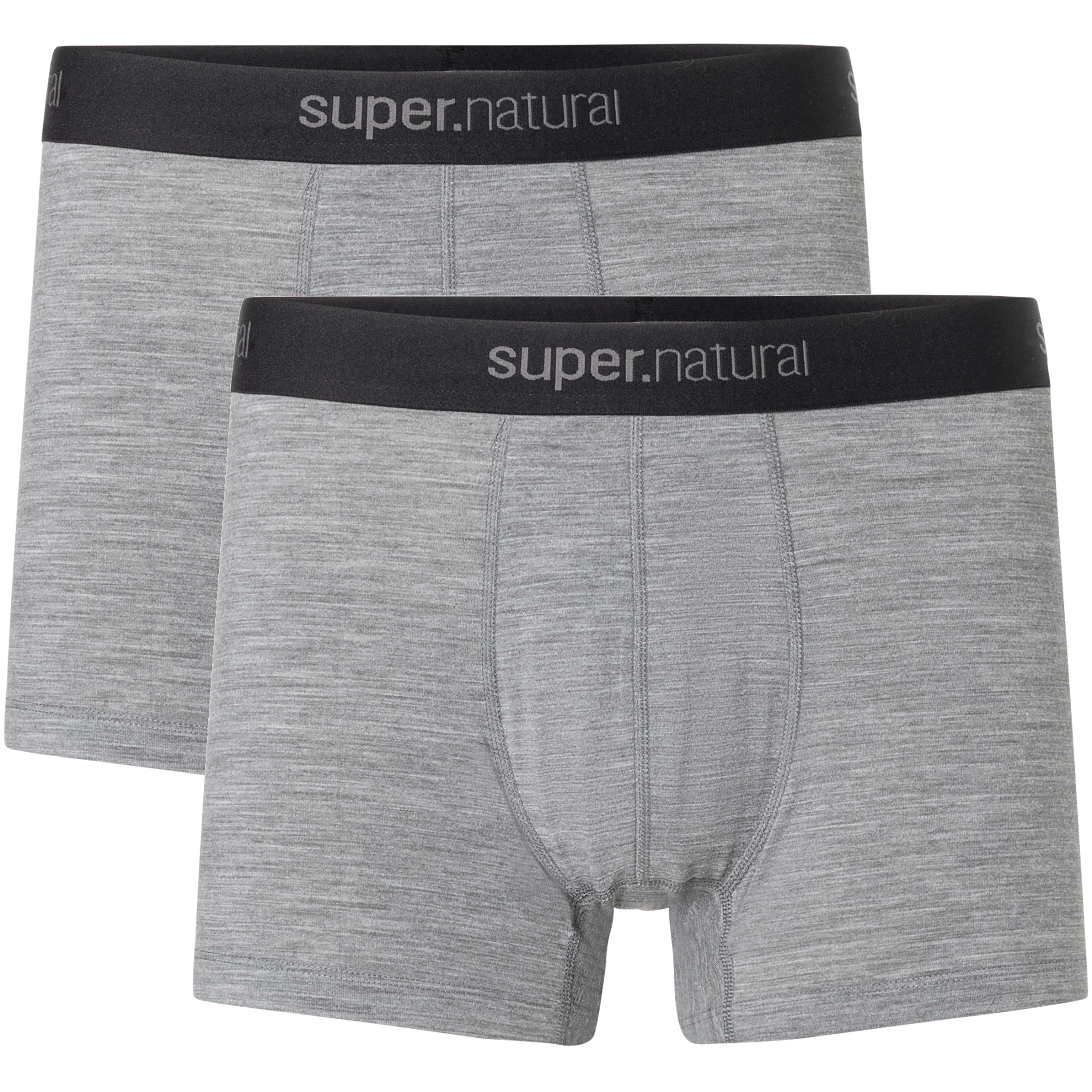 Super.Natural Tundra175 2er Pack n Herren Kurze Unterhose grau Größe 3XL Hautfreundlich Merinowolle