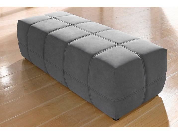 DOMO collection Hocker BRANDON, komfortabel, große Ausführung passend zu Brandon , auch in Cord