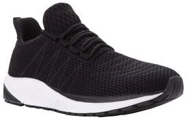 Women's Tour Knit Running Shoe by Propet in Black (Size 7 M)