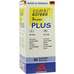 COMBISCREEN 5+Leuko Plus Teststreifen 50 St Teststreifen