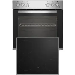Beko BBUC12020X Kochgeräte-Set Keramik Elektrischer Ofen
