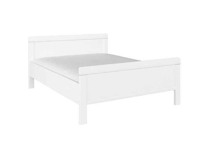 Novel Bett, Weiß, 140x200 cm, Blauer Engel, Goldenes M, BQ - Bündnis für Qualität, Made in Germany, in verschiedenen Holzdekoren erhältlich, Größen erhältlich, Schlafzimmer, Betten, Einzelbetten