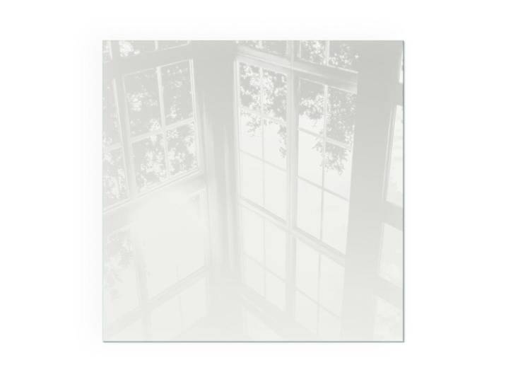 Tulup Kaminbodenplatte 60x60 cm - Elfenbeinfarbe, Grau, Glas, Quadratisch, 60x60x0.4 cm, Elektrogeräte, Heizgeräte, Elektrokamine
