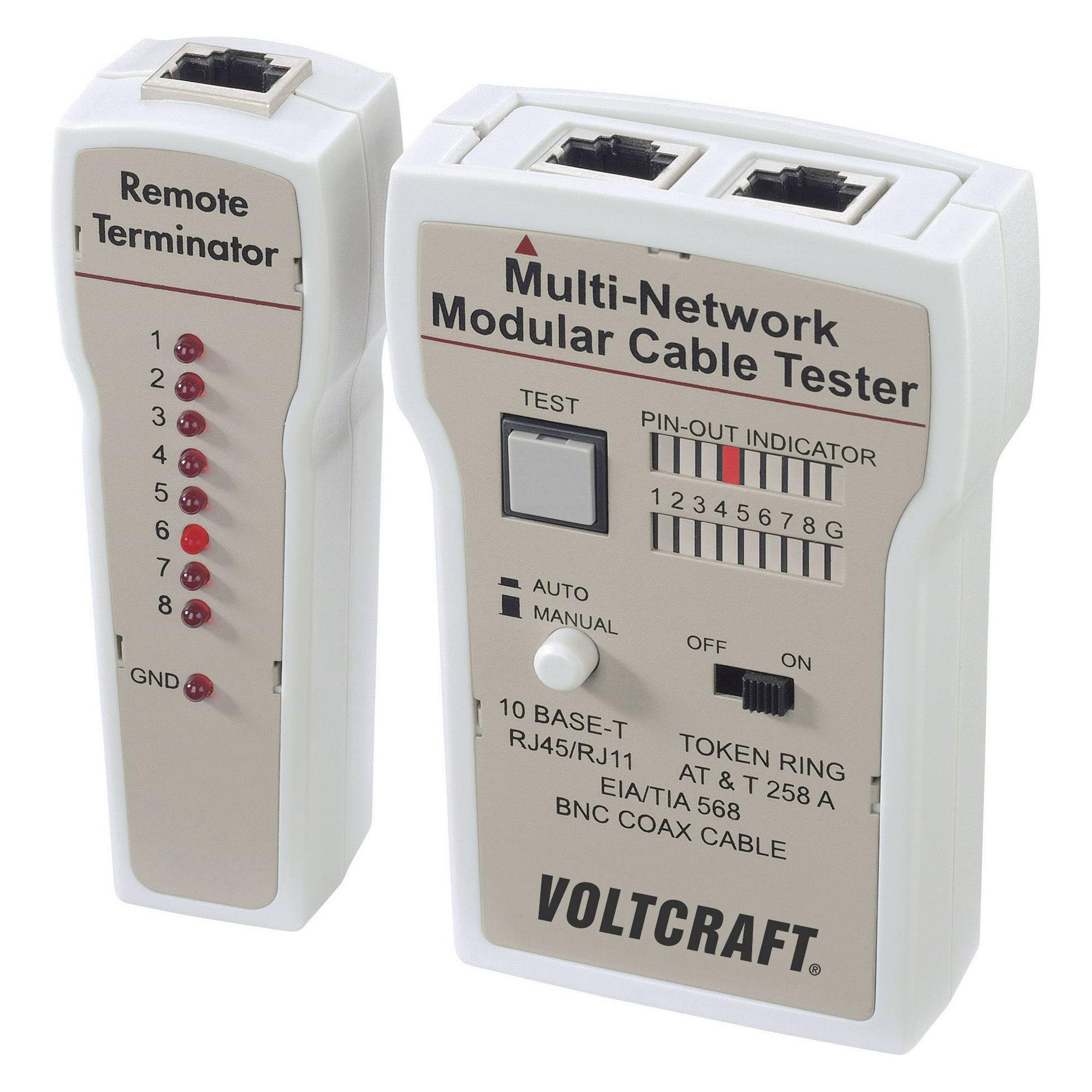 Voltcraft Kabeltester (Kabeltester) (CT-2)
