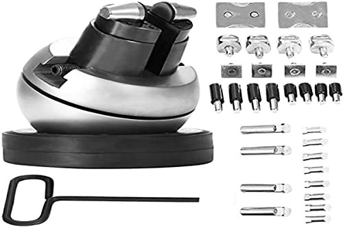 VEVOR GRS 5 inch Block Ball Vise voor het graveren en vastzetten van sieraden met 34 accessoires