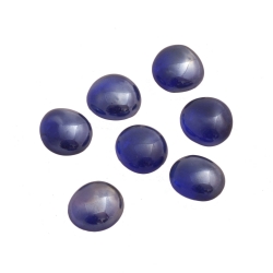 Halmakegel.com Spielsteine aus Glas - schillernd - dunkelblau - ca. 15-20 mm 241768