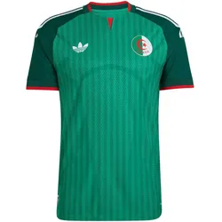 adidas FAF Algerien Authentic Auswärtstrikot WM 2026 Herren KC6053 - court green L